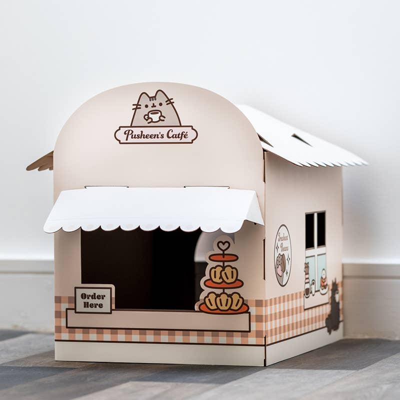 Pusheen das Katzen Café Spielhaus - zum selberbauen