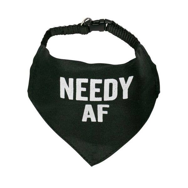 "NEEDY AF" Bandana / Hundehalsband